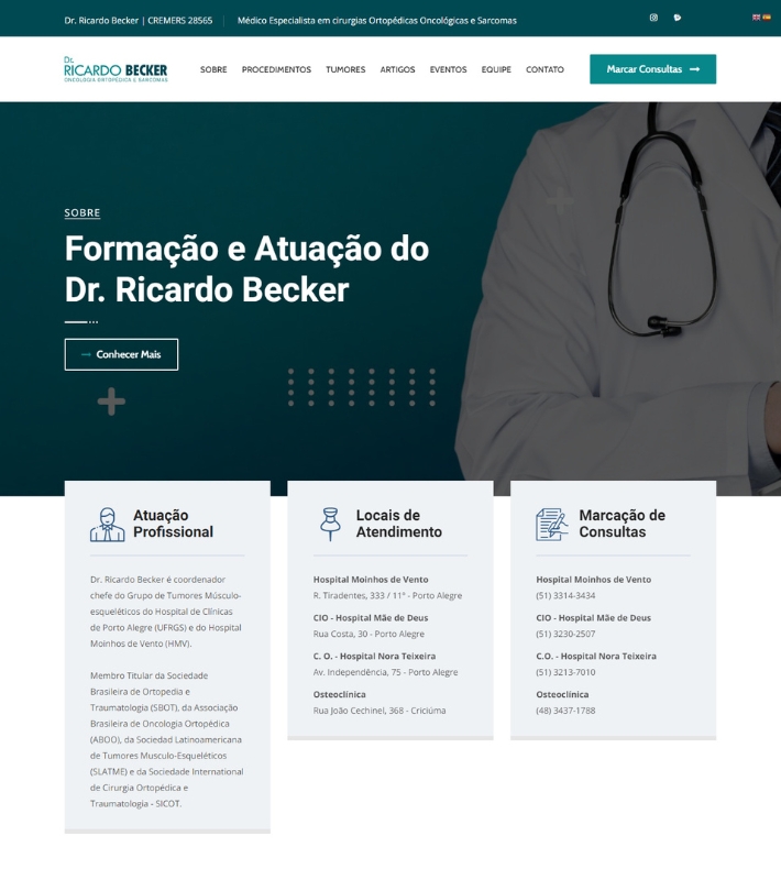 Site do Dr. Becker